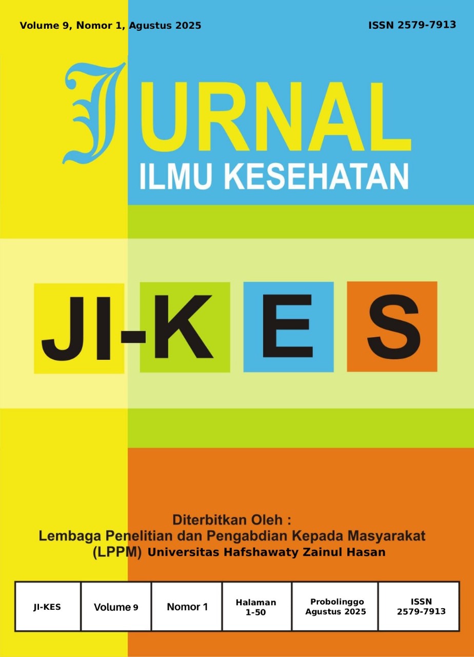 					View Vol. 9 No. 1 (2025): JIKES (Jurnal Ilmu Kesehatan)
				